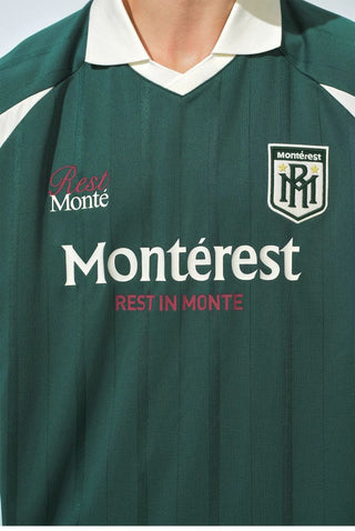 [Monterest] Outdoor Sports Print Polo Jersey Tee