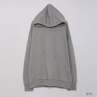 Plain hooded parka