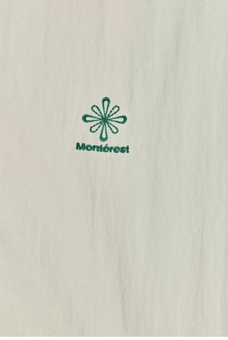 [Monterest] Water-Resistant Contrast Collar Zip Jacket