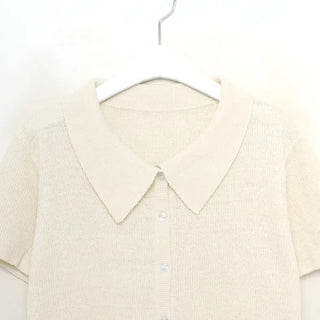 Knit cardigan