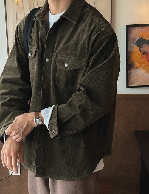Miranda Corduroy Shirt Jacket (4 colors)