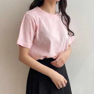 simple fit round tee
