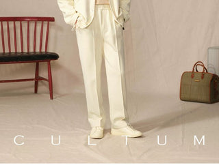 [CULTUM] Knit Collar Business Casual Jacket