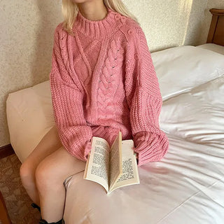 Shoulder slit knit