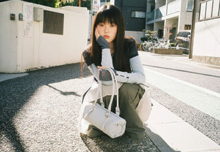 [Moromoro2] Asymmetric Collar Layered Knit  Sweater