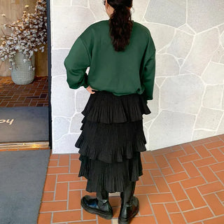 Asymmetrical Cantan Skirt