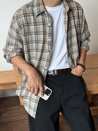 Record Soft Check Shirt