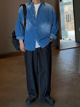Lisbon Corduroy Washed Outshirt