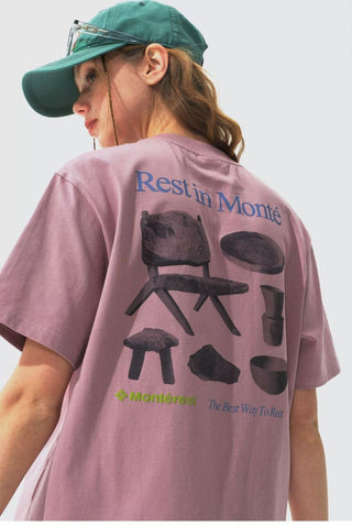 [Monterest] 5A Antibacterial Quick-Dry Outdoor Print Tee