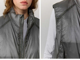 [Monterest] Water-Resistant Padded Stand Collar Vest