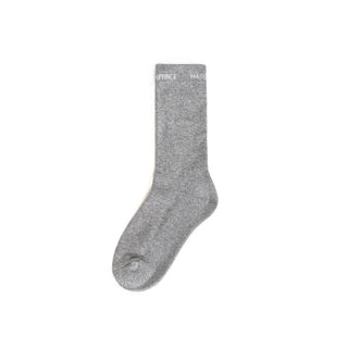 [MASONPRINCE] Anti-Sweat Mid-Calf Logo Socks