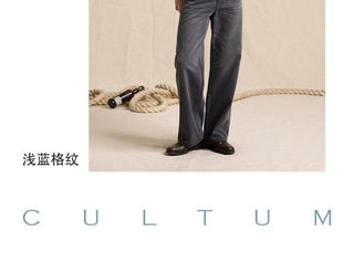 [CULTUM] Cotton Plaid Work Shirt with Pockets