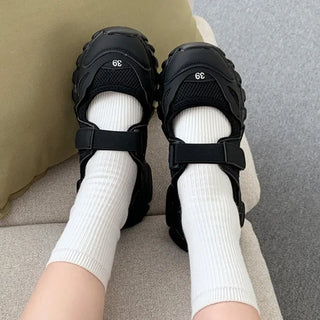 0442 Mesh Sandals (2 colors)