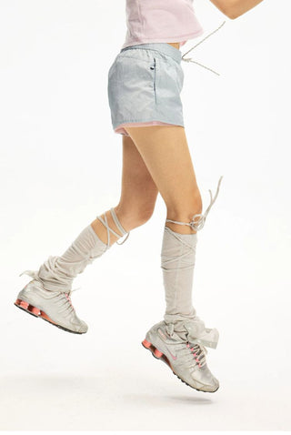 [Monterest] Layered A-Line Running Shorts