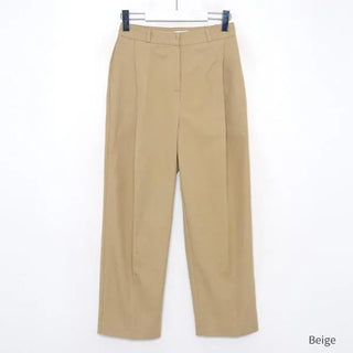 Pintuck Cotton Pants