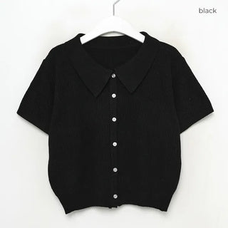 Knit cardigan