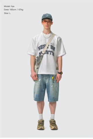 [Monterest] Mesh Jersey Short Sleeve Tee