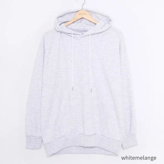 Plain hooded parka