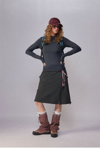 [Monterest] Water-Repellent Softshell Utility Skirt