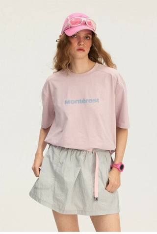 [Monterest] Quick-Dry Antibacterial Logo T-Shirt