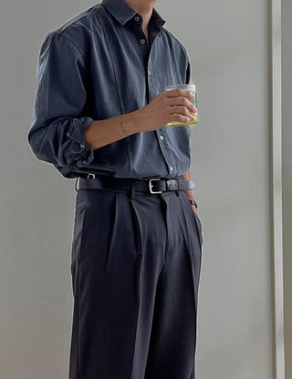 Cutout pigment shirt (5 colors)