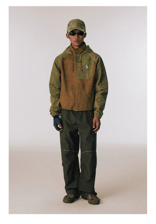 [CONP] Tie-Dye Outdoor Hooded Nylon Jacket