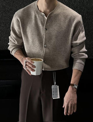 Project Cash Round Cardigan (span fabric)