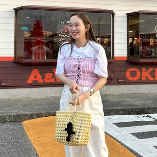 Vivid Mesh Tote Bag