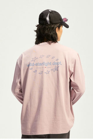 [Monterest] Quick-Dry Star Print Long Sleeve Tee