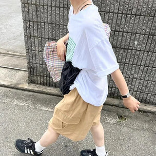 Cargo Banding Half Pants