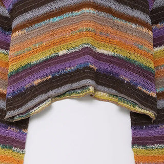 Rainbow Cropped Knitwear