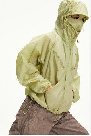 [Monterest] UPF40+ Breathable Detachable Mask Jacket