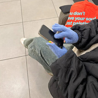 Angora Touch Gloves
