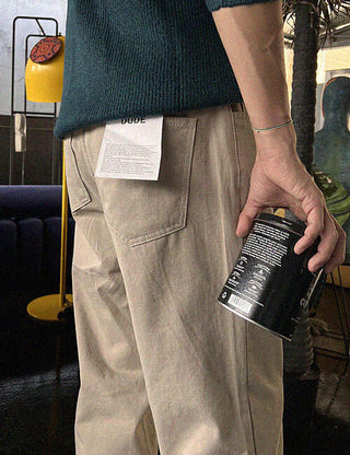 Contact Cotton Elastic Waist Pants (5 colors)