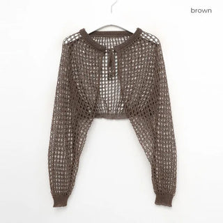 Mesh bolero