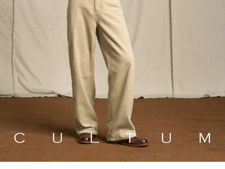 [CULTUM] Wool Blend Ivy Style Polo Knit Sweater