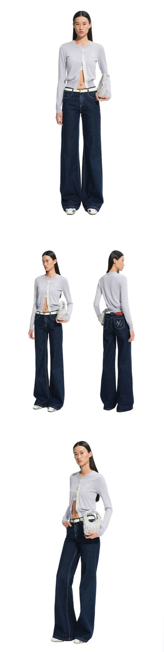 [NOTAWEAR] N4 Pro Italian Raw Denim Mid-Rise  Jeans