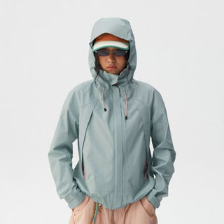 [Monterest] Water-Repellent Hooded Hardshell Jacket