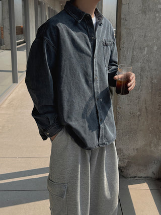 Miller Washed Denim Shirt Jacket