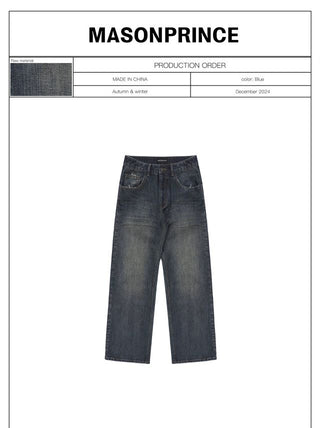 MASONPRINCE Low-Waist Denim