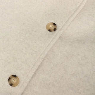 High-neck long coat