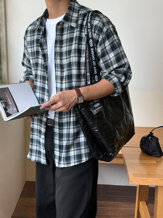 Record Soft Check Shirt