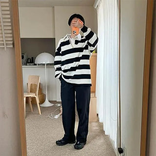 Rugby Border Long T-Shirt