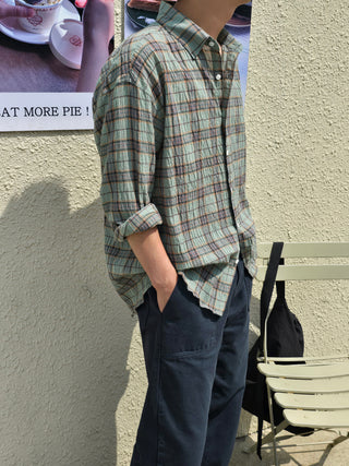 Pudding Multi Check Shirt