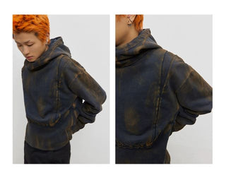 CONP Hand-painted War Hoodie (Blue)