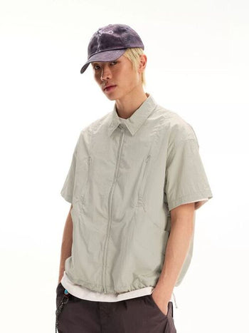 [Monterest] UPF50+ Water Repellent Zip-Up Shirt Jacket