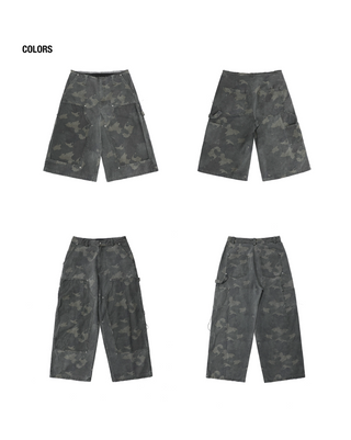 [MASONPRINCE] Camouflage Logger Pants