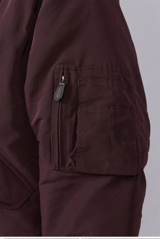 [Monterest] N2B Hooded Down Jacket with Fur Trim