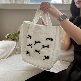Ribbon Ballet Core Tote Bag