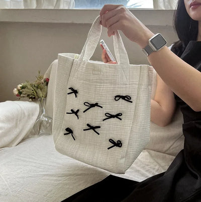 Ribbon Ballet Core Tote Bag